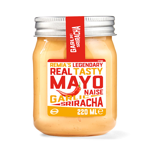 Remia's Legendary Real Tasty Mayo - Garlic Sriracha