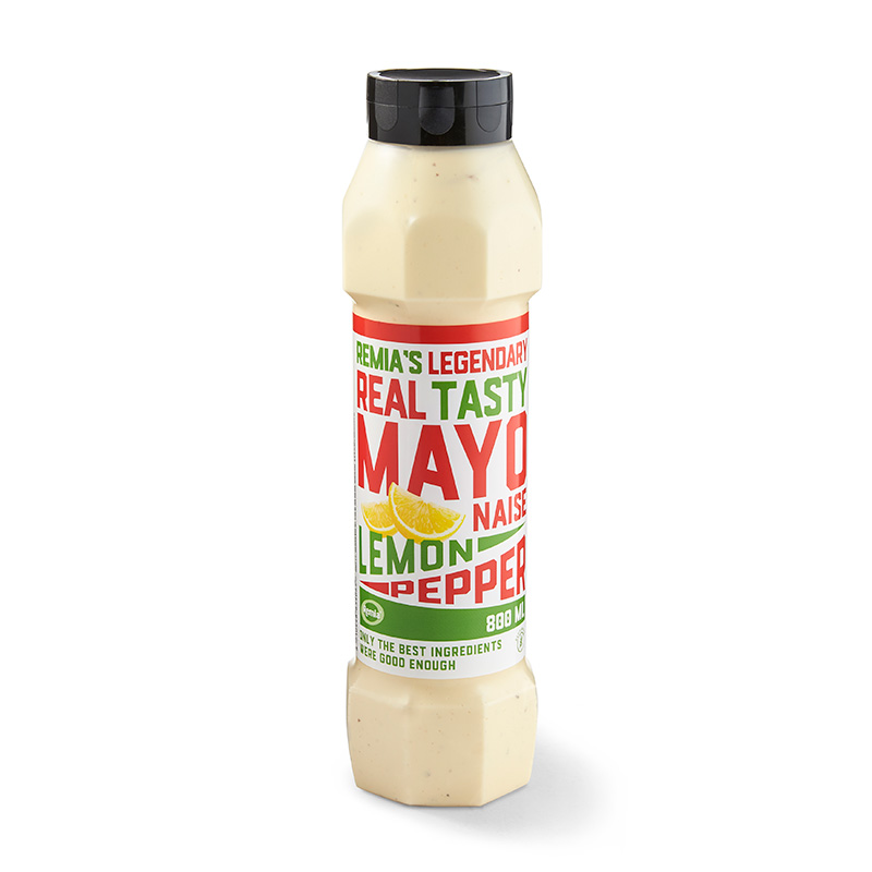 Remia's Legendary Real Tasty Mayonnaise Lemon Pepper 800ml