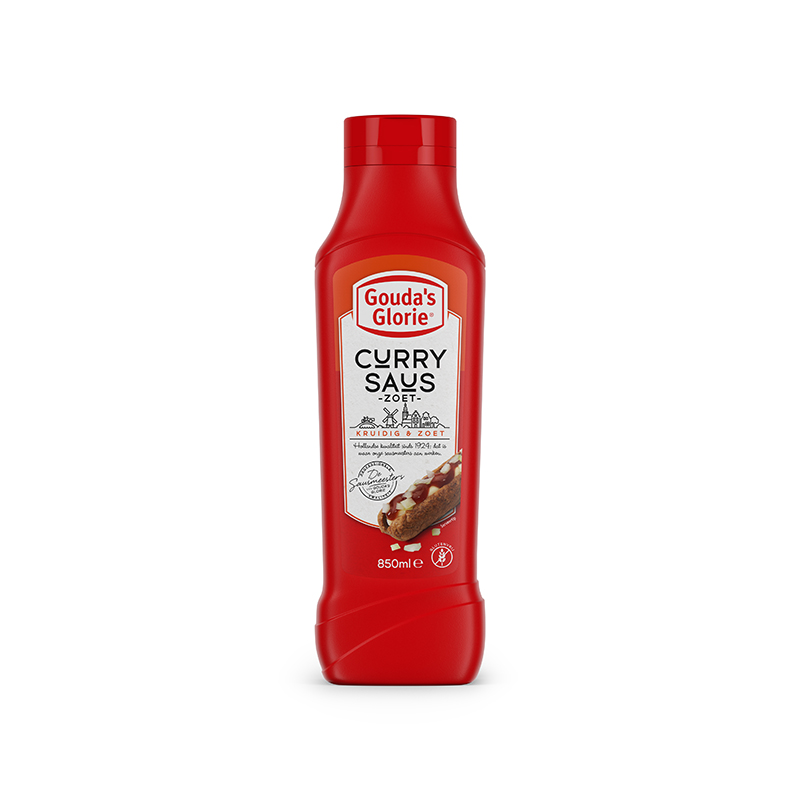 Salsa curry botella flexible 850ml