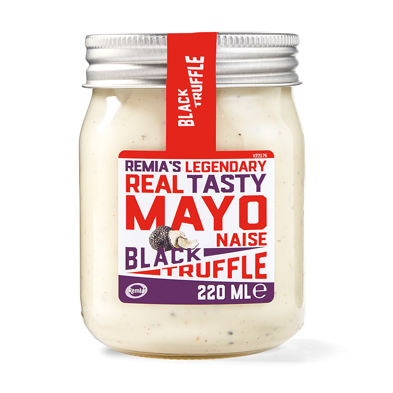 Legendary Real Tasty Mayonaise Black Truffle 220ml