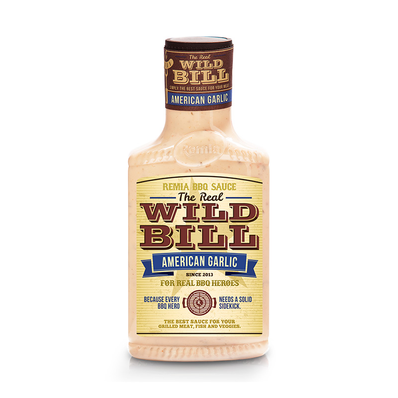 Wild Bill - American Garlic Sauce Dosierflasche 450ml