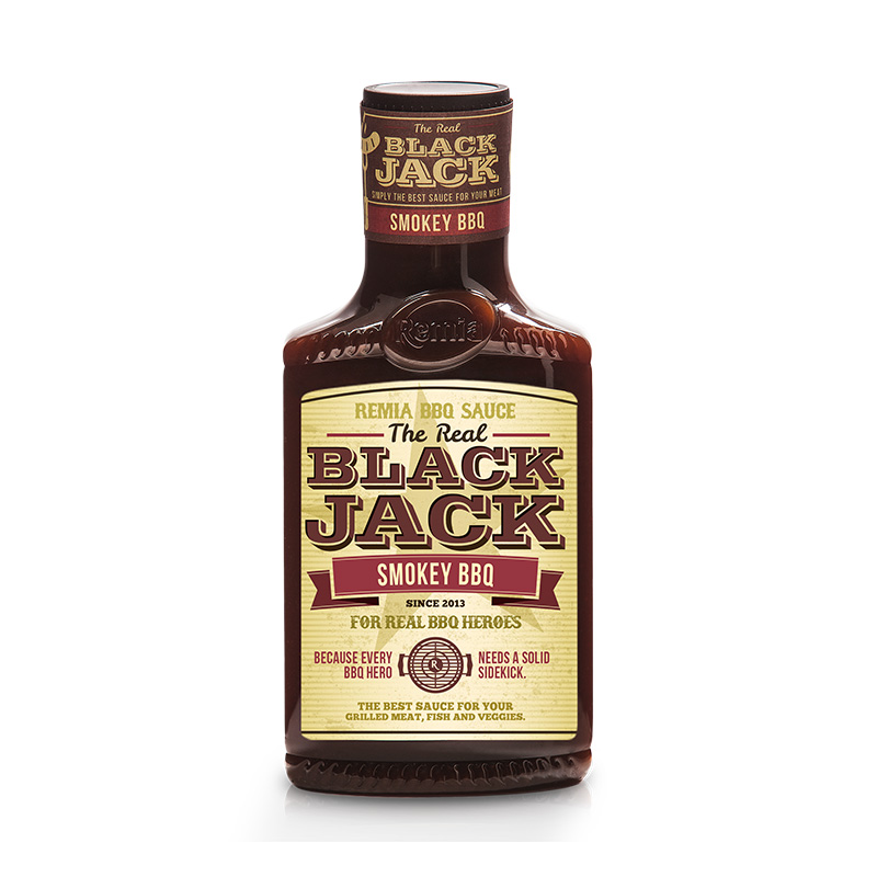 Black Jack - Smokey BBQ Sauce Dosierflasche 450ml