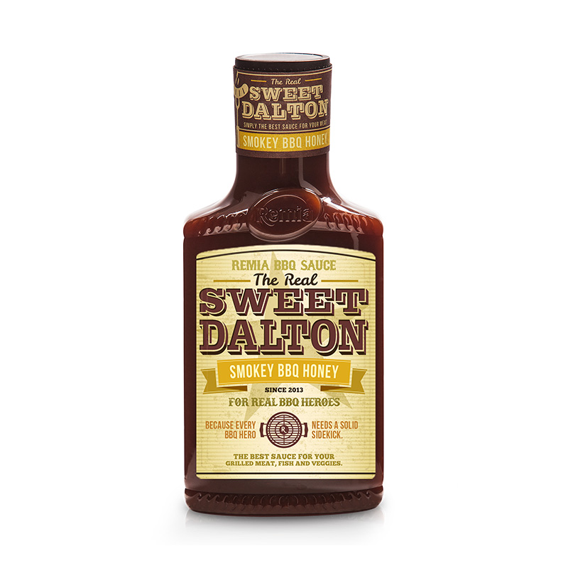 Sweet Dalton - Smokey Honey BBQ Sauce Dosierflasche 450ml